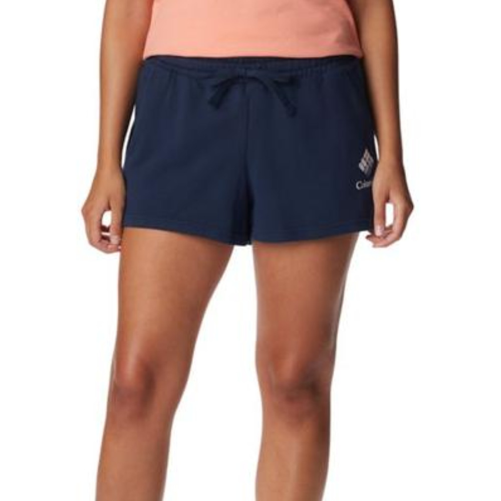 Columbia Women Trek French Terry Shorts Navy Size XL